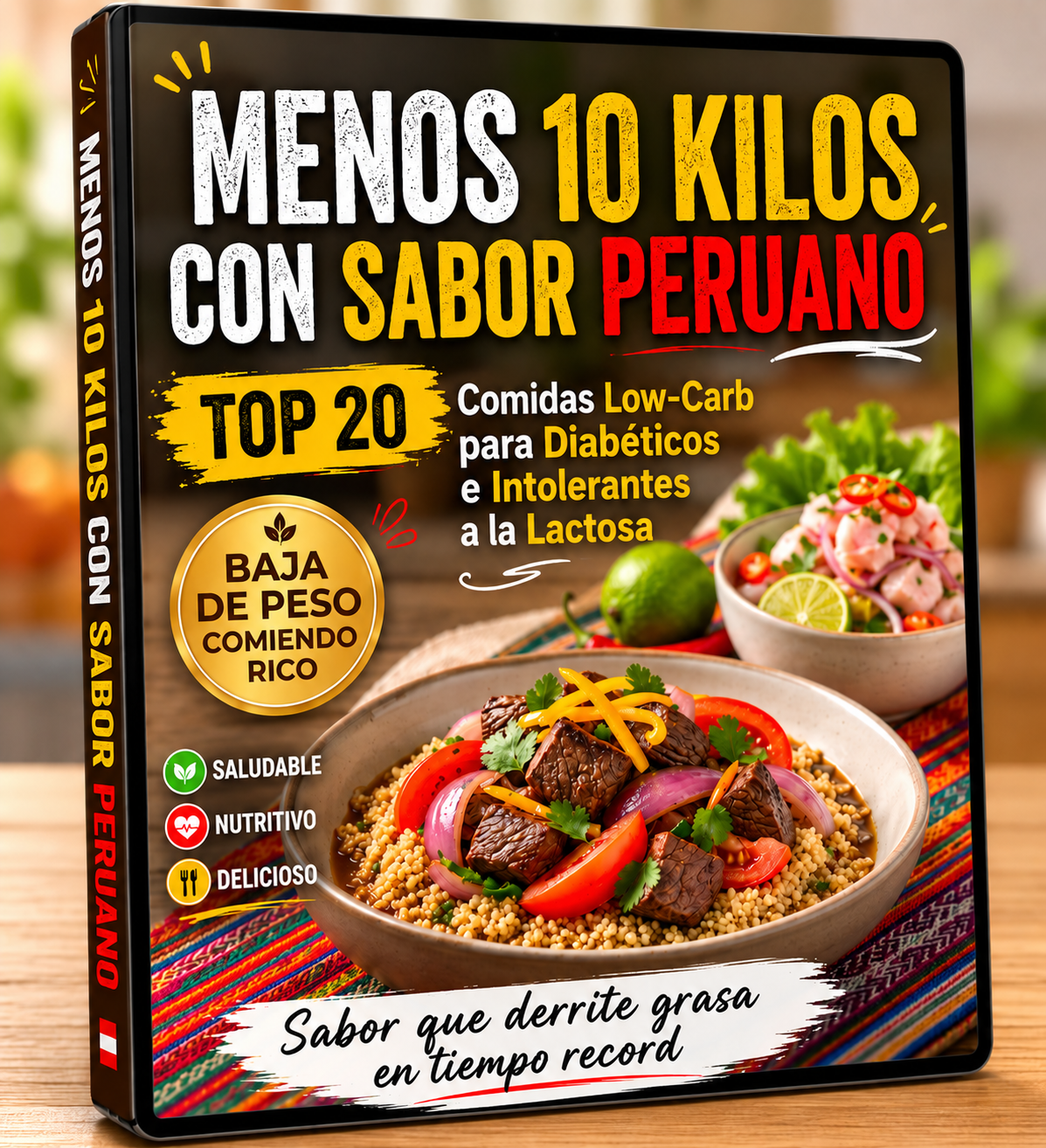 Menos 10 Kilos con Sabor Peruano Keto